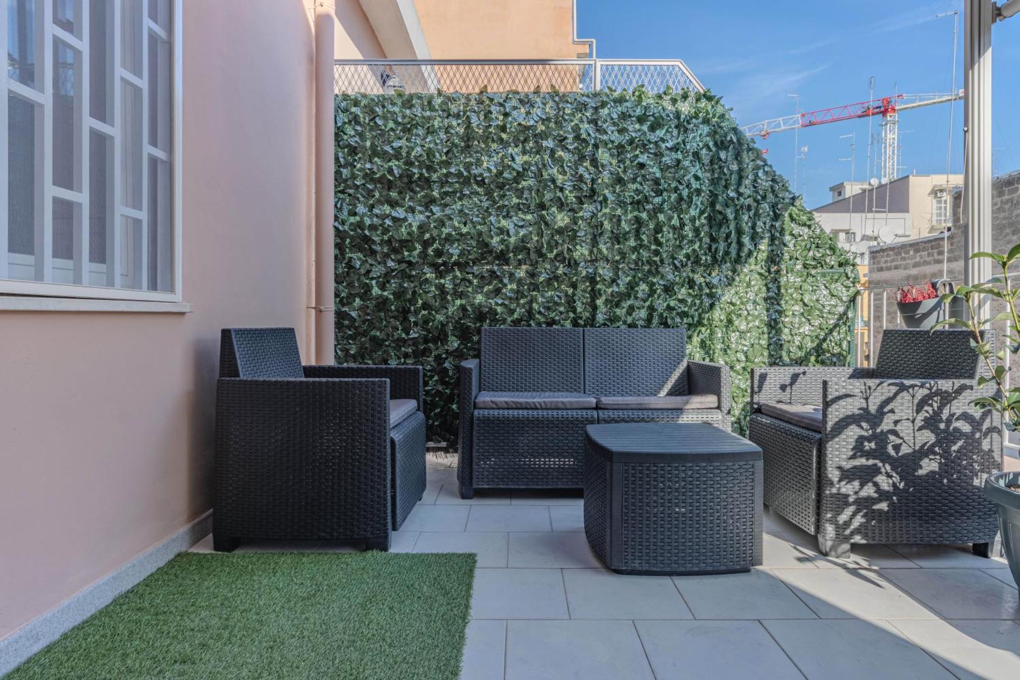 Appartement Eritrean Terrace à Bari Extérieur photo